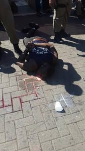 South African Police patrol Mordred Nigerian Man in Cape Town for Drugs Suspect