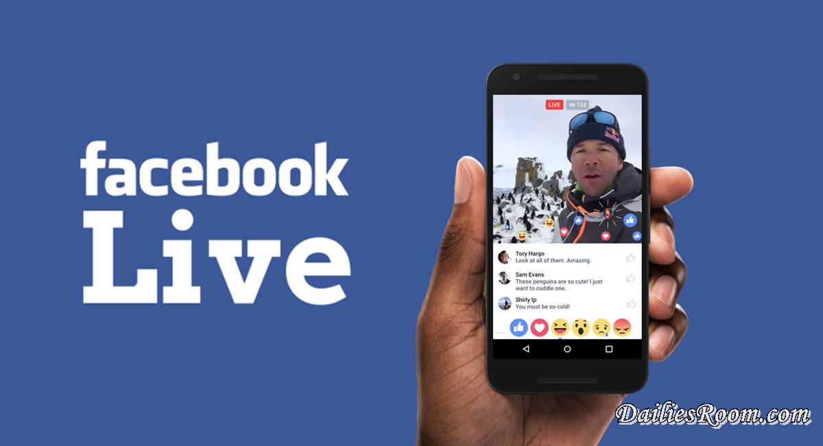 Steps to use Facebook Live Video Streaming for Android And iOS | Go